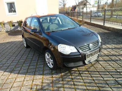 Gebraucht VW Polo United 69 PS (50 kW) 2009 Schwarz Kleinwagen