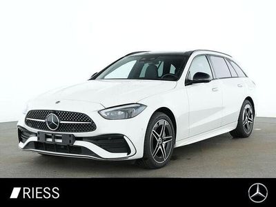 Gebraucht Mercedes C300e AMG 204 PS (150 kW) 2023 Unilack polarweiß Kombi