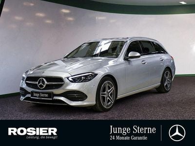 Begagnad Mercedes C200 Avantgarde 163 HK (119 kW) 2021 Silver Kombi