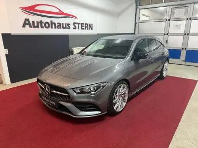 Gebraucht Mercedes CLA200 Shooting Brake AMG line 163 PS (119 kW) 2020 Grau Kombi