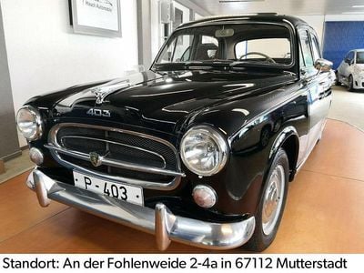 Gebraucht Peugeot 403 S 58 PS (42 kW) 1958 Schwarz Limousine