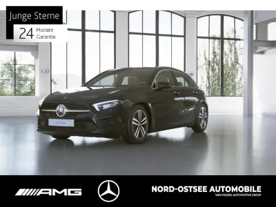 Gebraucht Mercedes A180 Progressive 136 PS (100 kW) 2021 Metalliclack kosmosschwarz Limousine