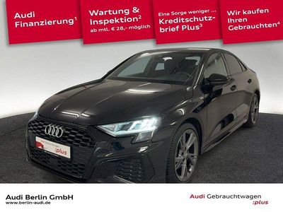 Usata Audi A3 Design 150 CV (110 kW) 2020 Nero Berlina