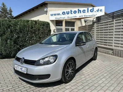 Gebraucht VW Golf VI 110 PS (80 kW) 2009 Silber Kleinwagen