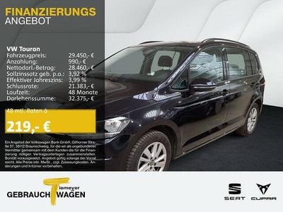 Gebraucht VW Touran Comfortline 150 PS (110 kW) 2024 Schwarz Van / Kleinbus