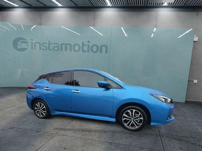 Usata Nissan Leaf N-Connecta 110 kW (150 CV) 2022 Blu Utilitaria
