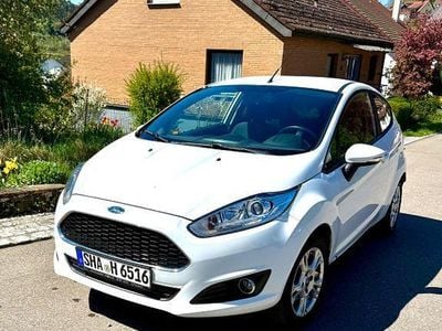 Gebraucht Ford Fiesta Trend 82 PS (60 kW) 2016 Weiß Kleinwagen