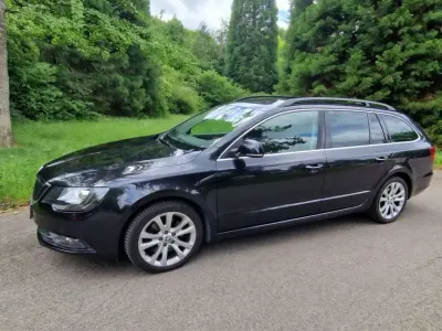Gebraucht Skoda Superb Exclusive 170 PS (125 kW) 2014 Schwarz Kombi