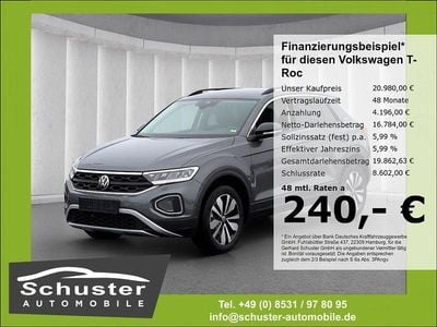 Gebraucht VW T-Roc Goal 116 PS (85 kW) 2025 Indiumgrau metallic (metallic) SUV