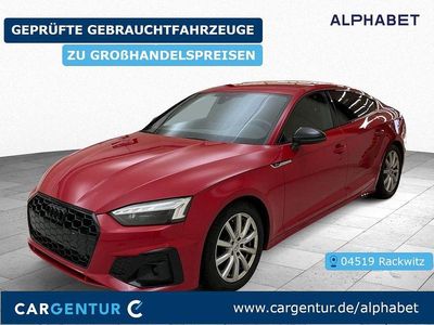 Gebraucht Audi A5 Sportback S-Line 204 PS (150 kW) 2022 Tangorot metallic Kleinwagen