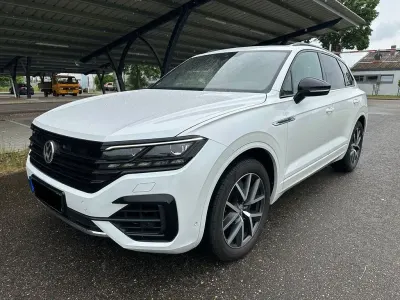 Brugt VW Touareg R-line 286 HK (210 kW) 2019 Hvid SUV