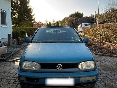 Gebraucht VW Golf Cabriolet Karmann 90 PS (66 kW) 1997 Blau Cabrio