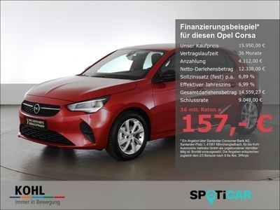 gebraucht Opel Corsa F Edition 1.2 Turbo 100 PS Navi LED Rückfahrkam. Tempomat
