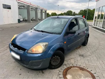Gebraucht Ford Fiesta 2006 Blau Kleinwagen