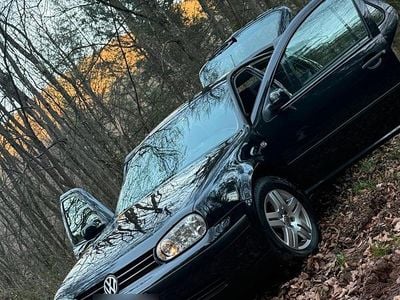 Gebraucht VW Golf IV 2003 Schwarz Kleinwagen