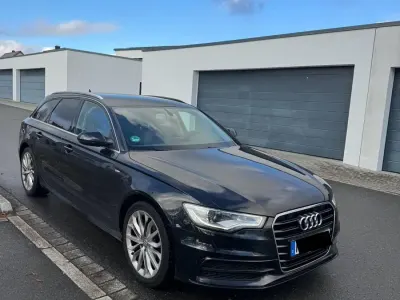 Używany Audi A6 S-Line 204 KM (150 kW) 2014 Czarny Kombi