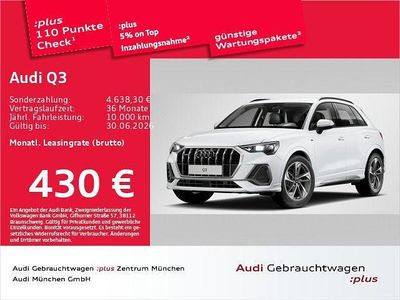 Usata Audi Q3 S-Line 193 CV (141 kW) 2025 Bianco SUV