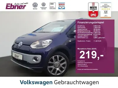 Brugt VW cross up! 75 HK (55 kW) 2016 Blå Hatchback
