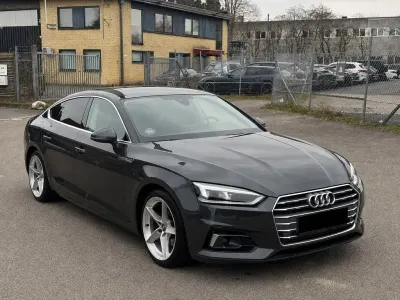 Gebraucht Audi A5 Sport 190 PS (139 kW) 2019 Manhattangrau metallic Coupé
