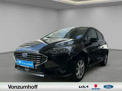 Gebraucht Ford Fiesta Titanium 125 PS (91 kW) 2023 Agate black metallic Kleinwagen