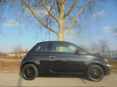 Brugt Fiat 500 Lounge 69 HK (50 kW) 2013 Sort Hatchback