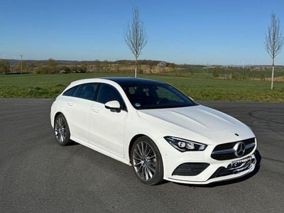 Usata Mercedes CLA180 Shooting Brake AMG 136 CV (100 kW) 2021 Bianco Station wagon