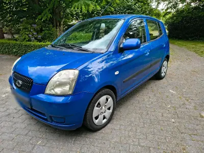 Gebraucht Kia Picanto LX 65 PS (47 kW) 2007 Blau Kleinwagen