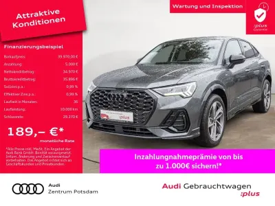 Gebraucht Audi Q3 Sportback S-Line 150 PS (110 kW) 2025 Daytonagrau perleffekt SUV