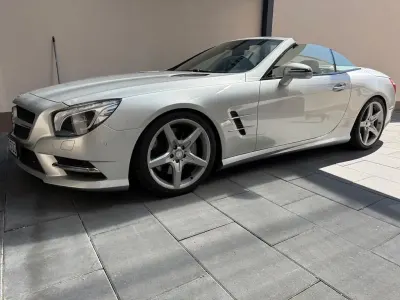 Gebraucht Mercedes SL500 AMG 435 PS (319 kW) 2013 Silber Cabrio