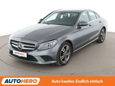 Gebraucht Mercedes C180 Avantgarde 156 PS (114 kW) 2019 Selenitgrau Limousine
