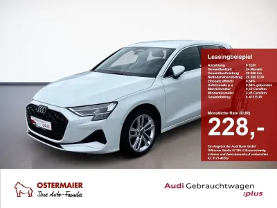 Gebraucht Audi A3 Advanced 150 PS (110 kW) 2025 Gletscherweiß Limousine
