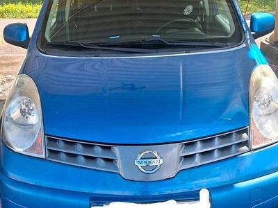 Usata Nissan Note 86 CV (63 kW) 2007 Blu Utilitaria