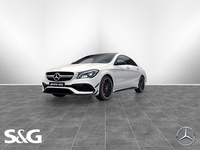 Gebraucht Mercedes CLA45 AMG AMG 381 PS (280 kW) 2016 Zirrusweiss Coupé