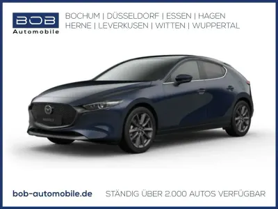 Ny Mazda 3 Exclusive-Line 140 HK (102 kW) 2026 Blå Sedan