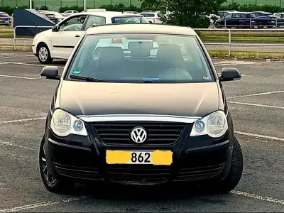Gebraucht VW Polo 60 PS (44 kW) 2009 Schwarz Kleinwagen