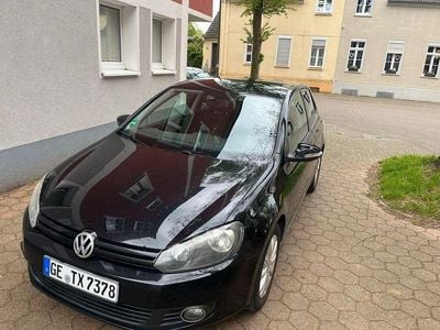 Usata VW Golf VI Trendline 86 CV (63 kW) 2011 Nero Utilitaria