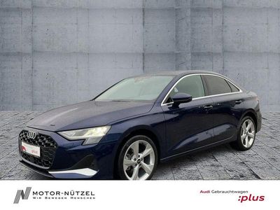 Navarrablau metallic Gebraucht 2025 Audi A3 Advanced Plus Limousine | 33.980 € (Guter Preis)