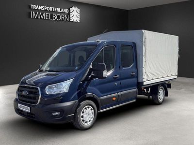 Usata Ford Transit Trend 131 CV (96 kW) 2021 Blu Monovolume