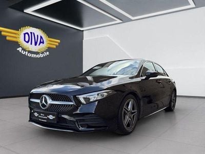 Gebraucht Mercedes A180 AMG line 136 PS (100 kW) 2022 Schwarz Limousine