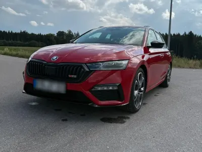 Gebraucht Skoda Octavia RS 200 PS (147 kW) 2023 Rot Kombi