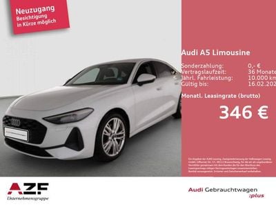 Weiß Gebraucht 2025 Audi A5 Sport Limousine | 42.990 € (Superpreis)