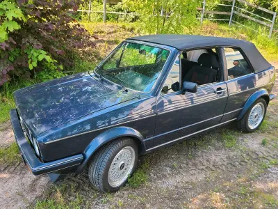 Gebraucht VW Golf Cabriolet GTI 95 PS (69 kW) 1983 Blau Cabrio