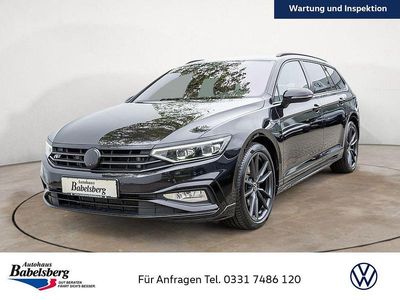 Second-hand VW Passat R-line 200 CP (147 kW) 2022 Negru Break