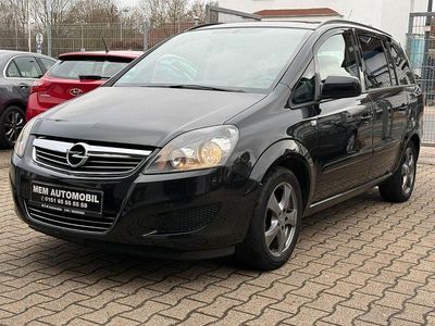Gebraucht Opel Zafira Family 140 PS (102 kW) 2012 Schwarz Van / Kleinbus