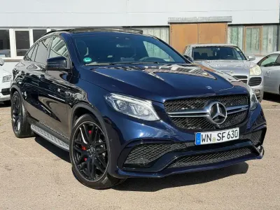 Gebraucht Mercedes GLE63 AMG AMG 585 PS (430 kW) 2017 Blau Coupé