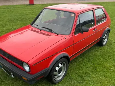 Brugt VW Golf I GTI 110 HK (80 kW) 1982 Rød Hatchback