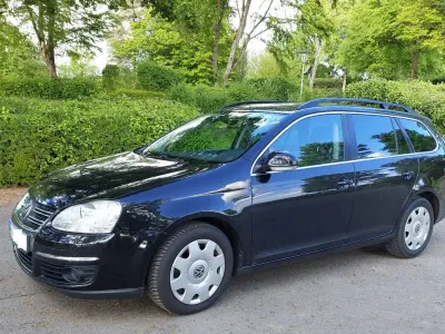 Gebraucht VW Golf V Comfortline 122 PS (89 kW) 2009 Schwarz Kombi