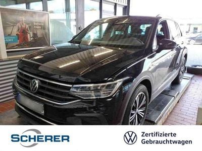 Deep black perleffekt (metallic) Gebraucht 2021 VW Tiguan United SUV | 25.300 € (Guter Preis)