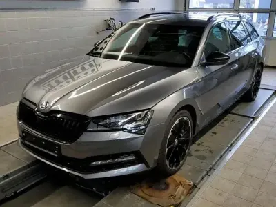 Brugt Skoda Superb SportLine 200 HK (147 kW) 2023 Grå Stationcar