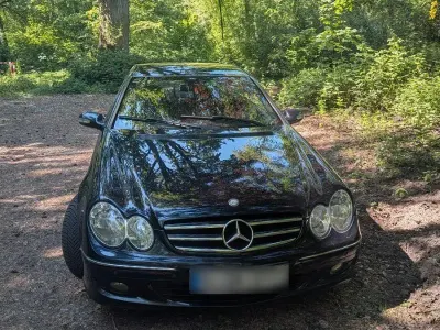 Gebraucht Mercedes CLK280 Avantgarde 231 PS (169 kW) 2006 Blau Coupé